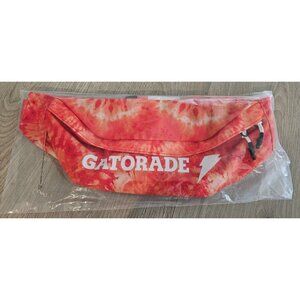 Gatorade Fanny Pack Zip Holder Waist Bag Orange Tie Tye Dye BRAND NEW Promo Item